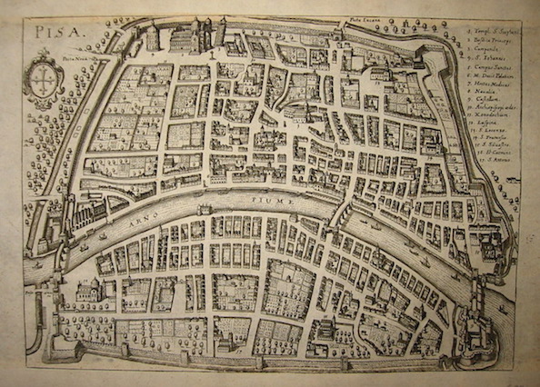 Merian Matthà¤us (1593-1650) Pisa 1649 Francoforte 